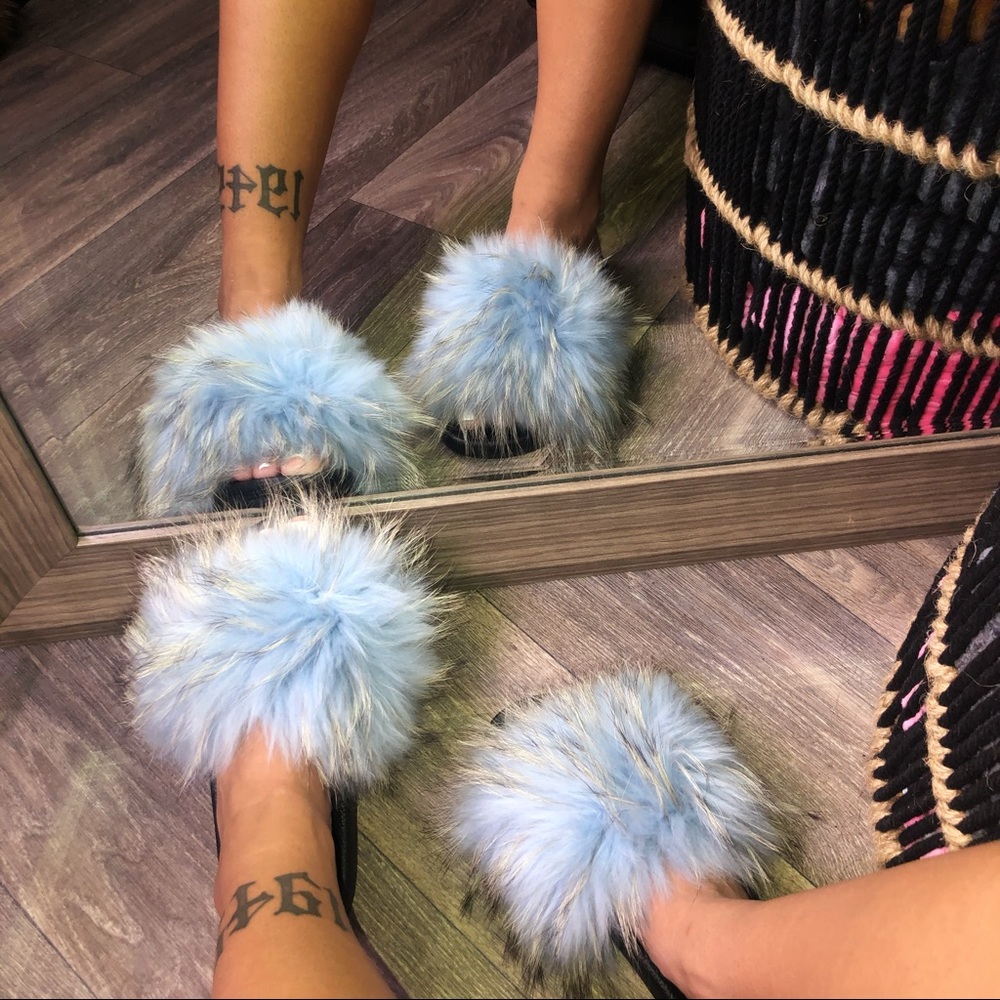Blue Fur Slides